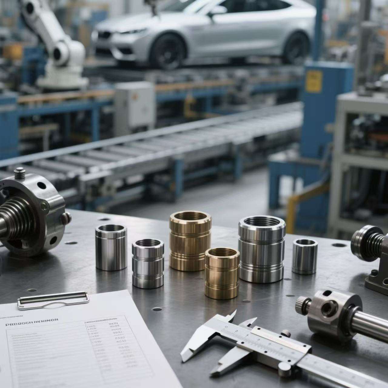 CNC bushings in automotive manufacturing CNC bushings in automotive manufacturing