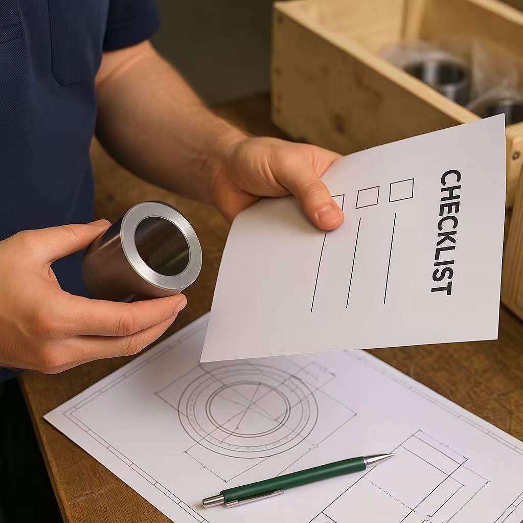 ordering custom CNC bushings