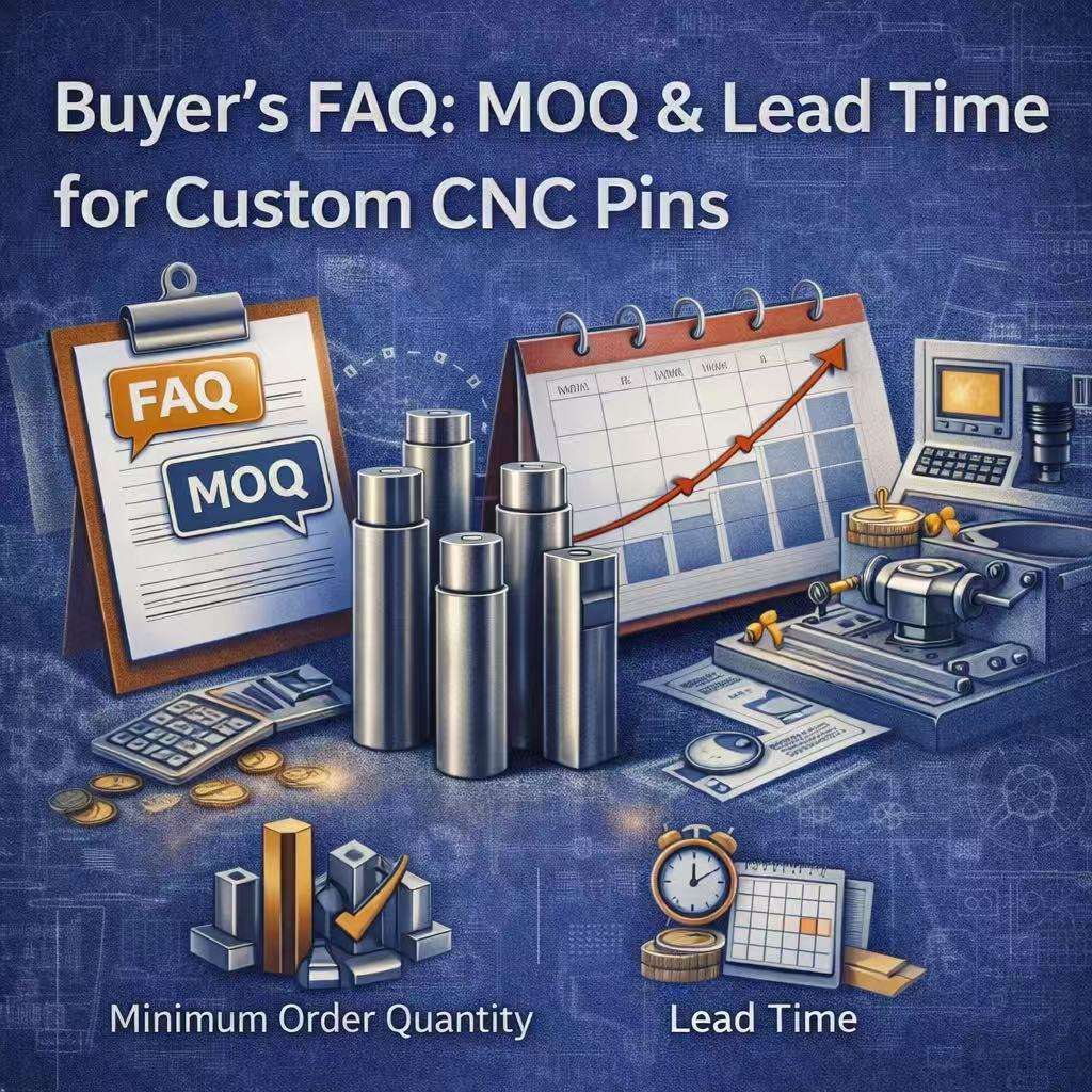 MOQ for CNC pins MOQ for CNC pins