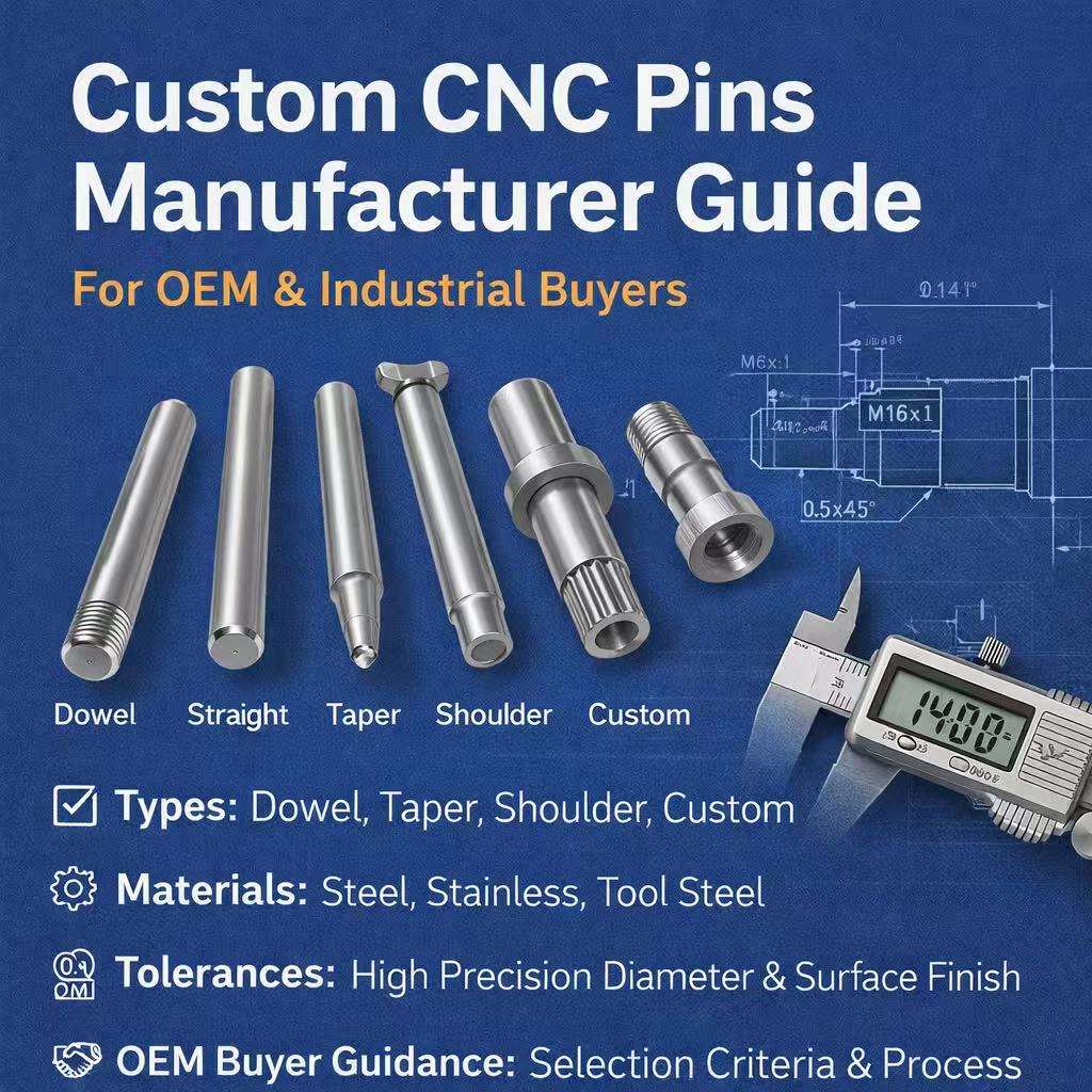custom CNC pins manufacturer