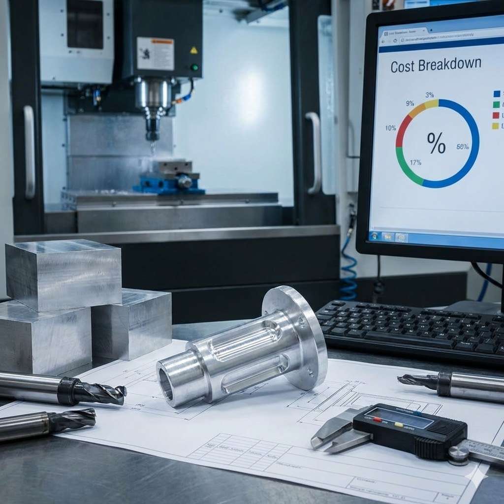 cost of CNC milling parts