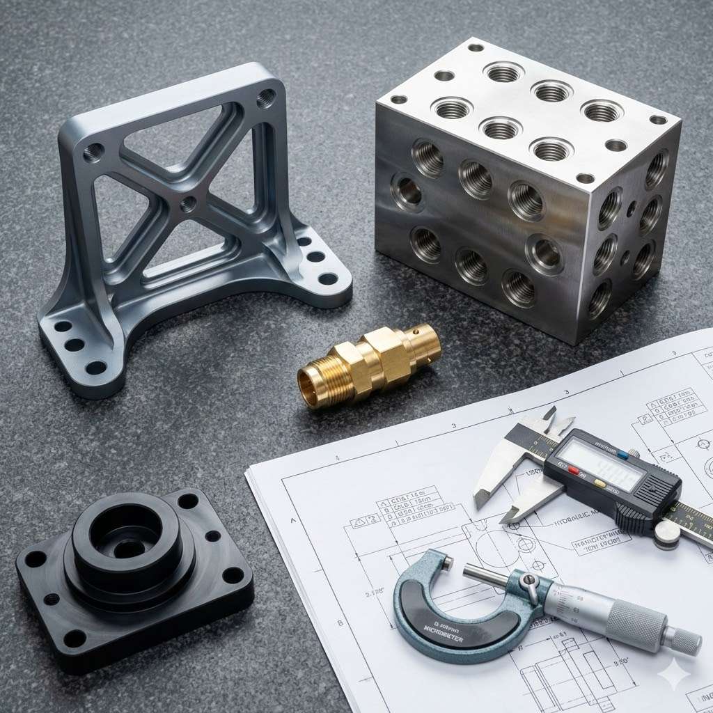 custom cnc milling parts supplier