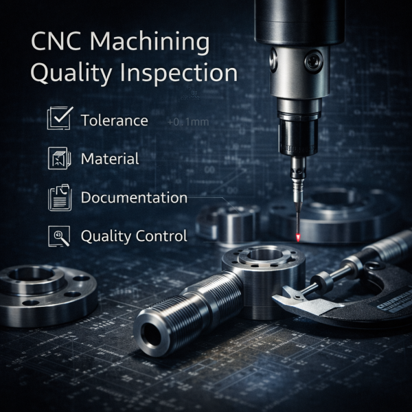 Cnc Part Inspection CNC Machining Quality Inspection: Buyer Manual for Industrial Parts