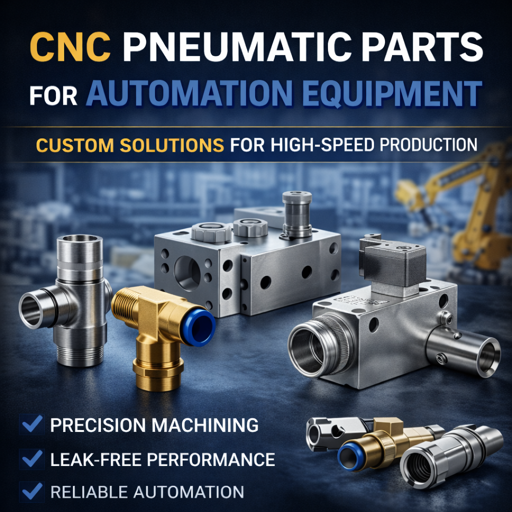 CNC Pneumatic Parts for Automation Equipment: Custom Solutions for High ...