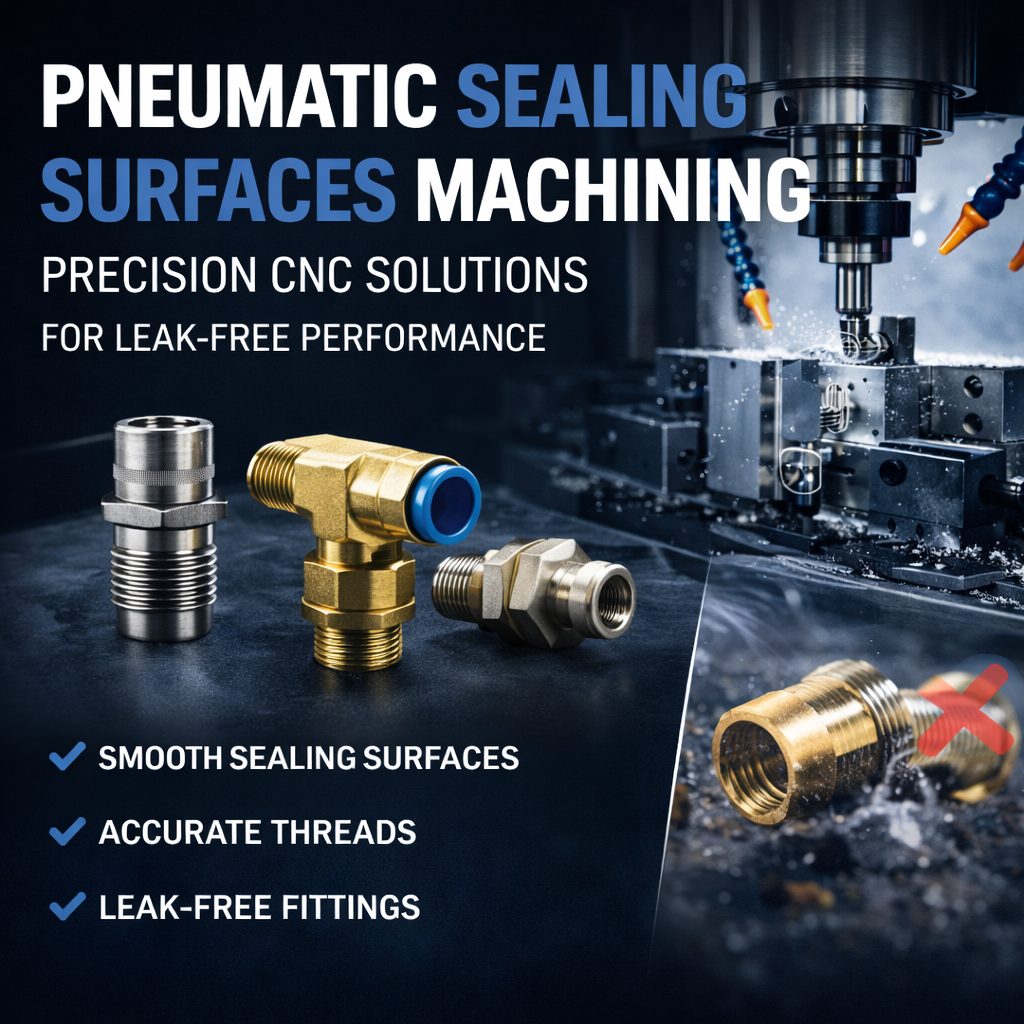 pneumatic sealing surfaces machining pneumatic sealing surfaces machining