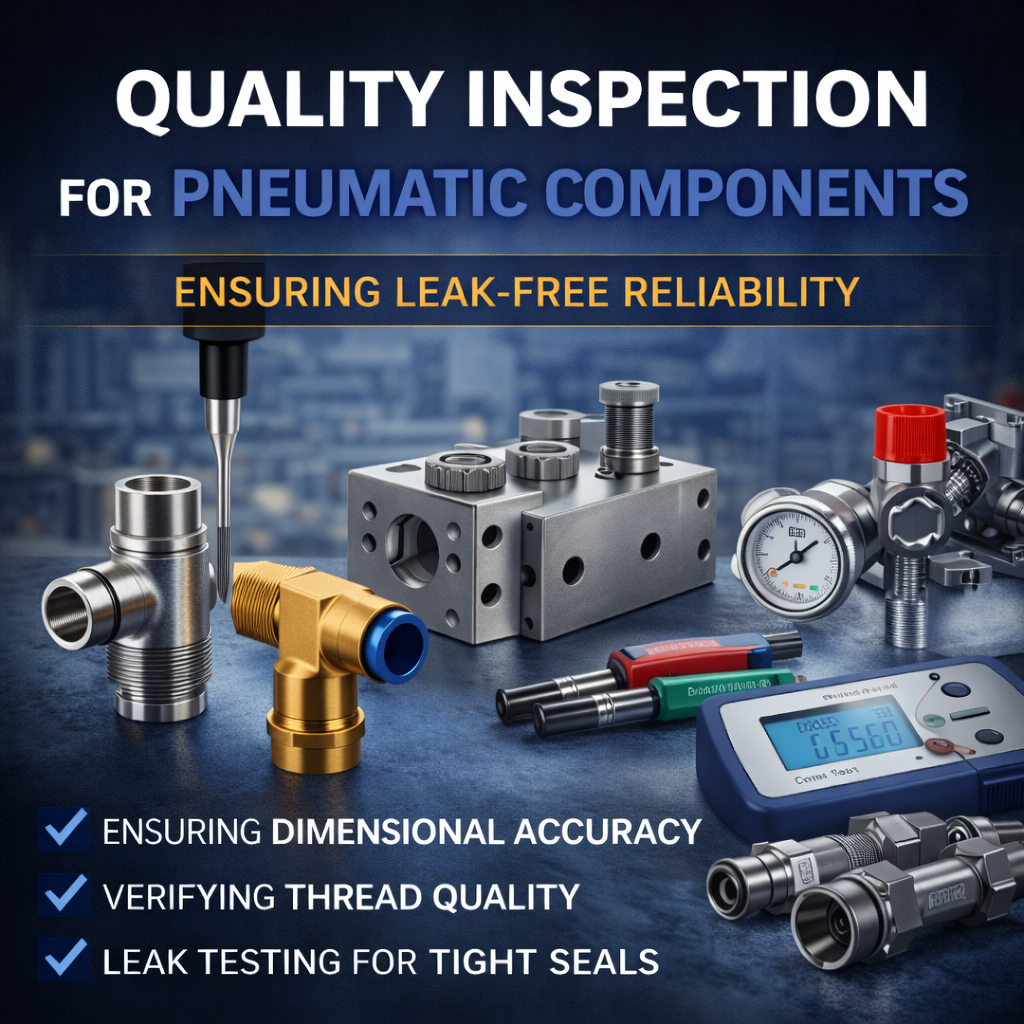 quality inspection for pneumatic components